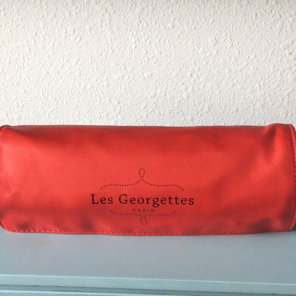 Les Georgettes Jewelry Case in Red